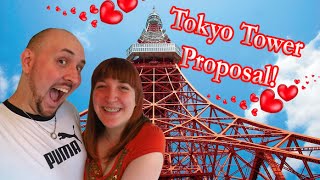 Tokyo Tower Marriage Proposal
