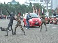 image Atraksi Penutup Apel Bersama Beladiri Militer Oleh Wan Tni
