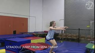 Staddle Jump (Testing skill)