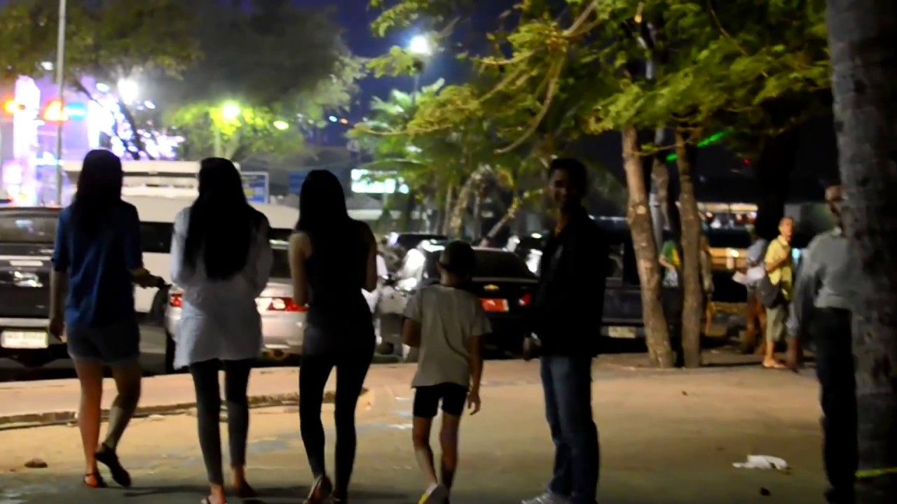 pattaya girls beach road at night part 2 youtube freelancer video