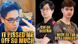Btk Fwydchickn Reacts On Indo Team Synergy, Cw On Beatrix And Wise As The Best Jungler