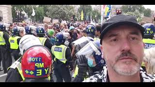 19th July London Protest Parliament Square.