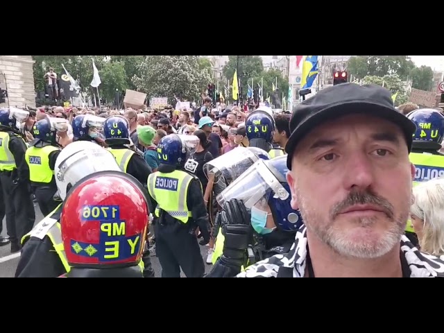 19th July London Protest Parliament Square.