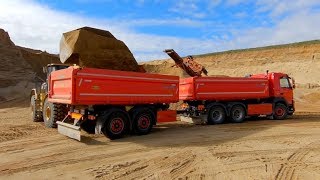 Volvo FMX in sandpit
