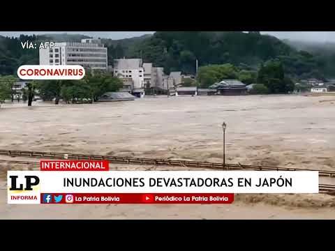 Inundaciones devastadoras en Japón...