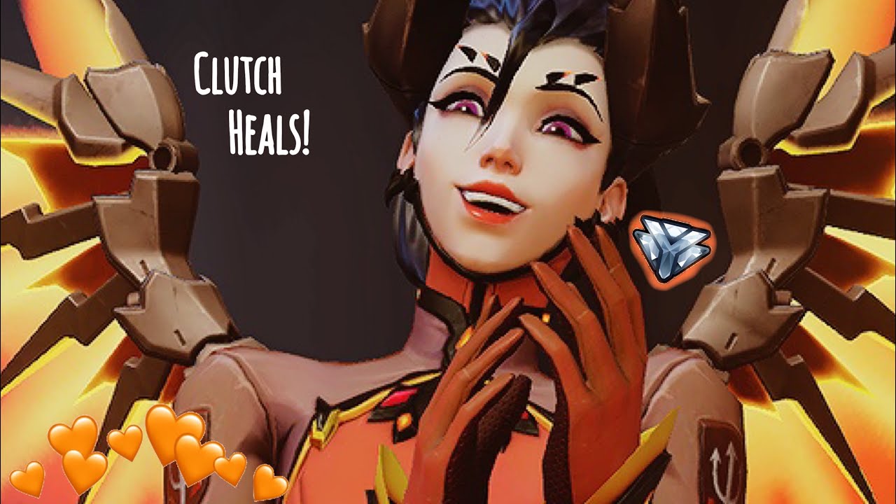 Overwatch Devil Mercy Eating Out 2