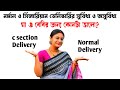 Which One is Better C Section or Normal Delivery | Normal Delivery or C Section in Bengali |