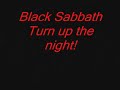 Black Sabbath Turn Up The Night