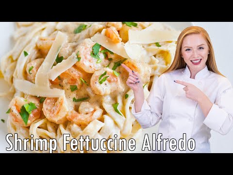 Video Shrimp Alfredo Pasta Recipe Easy Video Shrimp Alfredo Pasta Recipe Easy