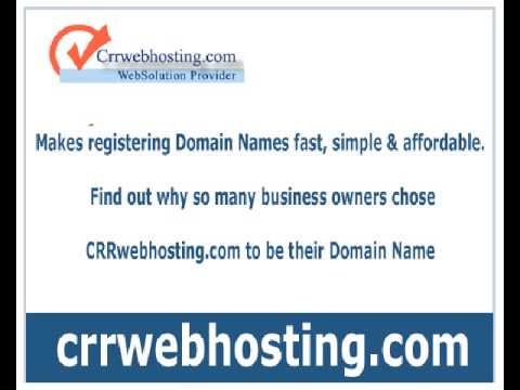 VIDEO : domain name registration hyderabad - crrwebhosting.com - crrcrrweb hostingprovides domain registrationcrrcrrweb hostingprovides domain registrationhyderabad, domain registration india, bulk domain name, domain names registration ...