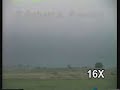 Title:1999 May 3 Bridge Creek - Moore Oklahoma Tornado part 2 of 2 Description:This is a video clip from the DVD program "Storm Chase 1996-2001 by Robert Prentice." <br /><br />The video was shot near Middleburg, Oklahoma and at I-35 just south of N 12th street In Moore, Oklahoma. The tornado holds the record for highest wind speed ever measured on Earth, 318 mph as measured by the Doppler on Wheels (DOW).<br /><br />http://www.usatoday.com/weather/tornado/wtwur318.htm<br /><br />http://www.srh.noaa.gov/oun/storms/19990503/may3faqs.php<br /><br />This was tornado "A9" as seen in this tornado outbreak path map:<br /><br />http://www.srh.noaa.gov/oun/storms/19990503/bigoutbreak.gif<br /><br />The complete DVD program listing and ordering information can be found at:<br /><br />http://members.cox.net/rprentice/chase_1996-2001.htm<br /><br />Copyright Robert A. Prentice, 1999, 2005