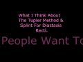 My Opinions On The Tupler Method & Their Splint Vs. The Squeem Belly Binder For Diastasis Reci.