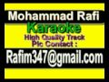 Sab Mein Shamil Ho Magar Karaoke Bahu Beti 1965 Rafi