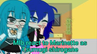 Mlb React To Marinettes Future As Tsumugi Shirogane