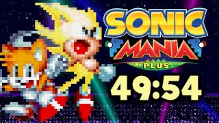 Sonic Mania Plus - Sonictails Good Ending In 4954 Rta