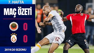 Özet Gençlerbirliği 0-0 Galatasaray 7. Hafta - 201920