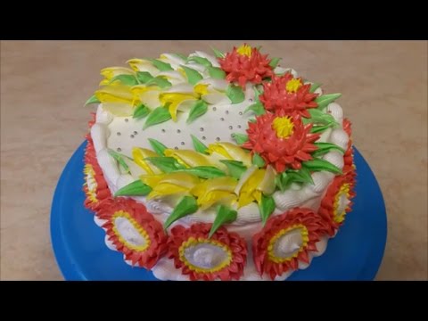 Украшение тортов с пошаговым фото Украшение тортов с пошаговым