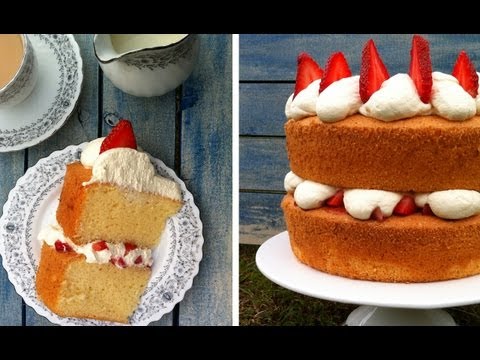 VIDEO : sponge cake recipe fluffy moist how to cook that ann reardon victoria sponge chiffon cake - recipe: http://goo.gl/ruuel subscribe: http://bit.ly/h2cthat perfect fluffyrecipe: http://goo.gl/ruuel subscribe: http://bit.ly/h2cthat pe ...