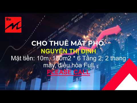 Cho thuê nhà mặt phố Nguyễn Thị Định, MT 10m, 180m2 * 6 tầng