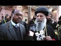 H.H. Abuna Mattias patriarch of the Ethiopian orthodox church visit to Cairo
