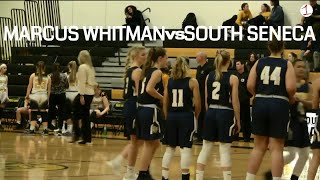 Marcus Whitman at South Seneca .::. FL1 Sports presents Girls HS Basketball 12/18/18
