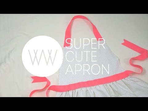 How to Make an Apron | WITHWENDY - YouTube