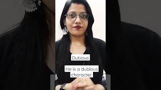 Meaning Of Dubiousdaily Wordnew Wordpower Vocab
