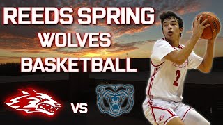 Reeds Spring Wolves Basketball vs Ava Bears 2-26-21