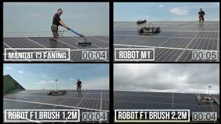 Manual cleaning vs SolarCleano