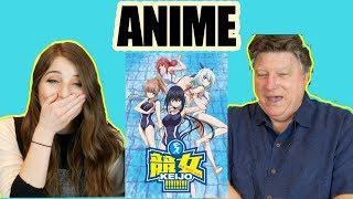 MY FAMILY REACTS TO ANIME (Keijo)... MUST WATCH