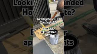 The Door Specialist Pte Ltd - Landed House Walkway Gate Handover Last Touch Up