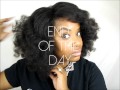 NATURAL HAIR | Bantu Knots on Dry/Stretched Hair (Bantu Knot Out)