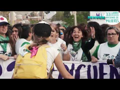 Marcha 33 Encuentro Nacional de Mujeres, CHUBUT
