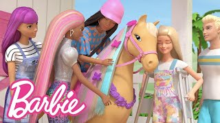 Barbie Россия | Настал День Состязаний! Конкурс Конских Причесок! +3