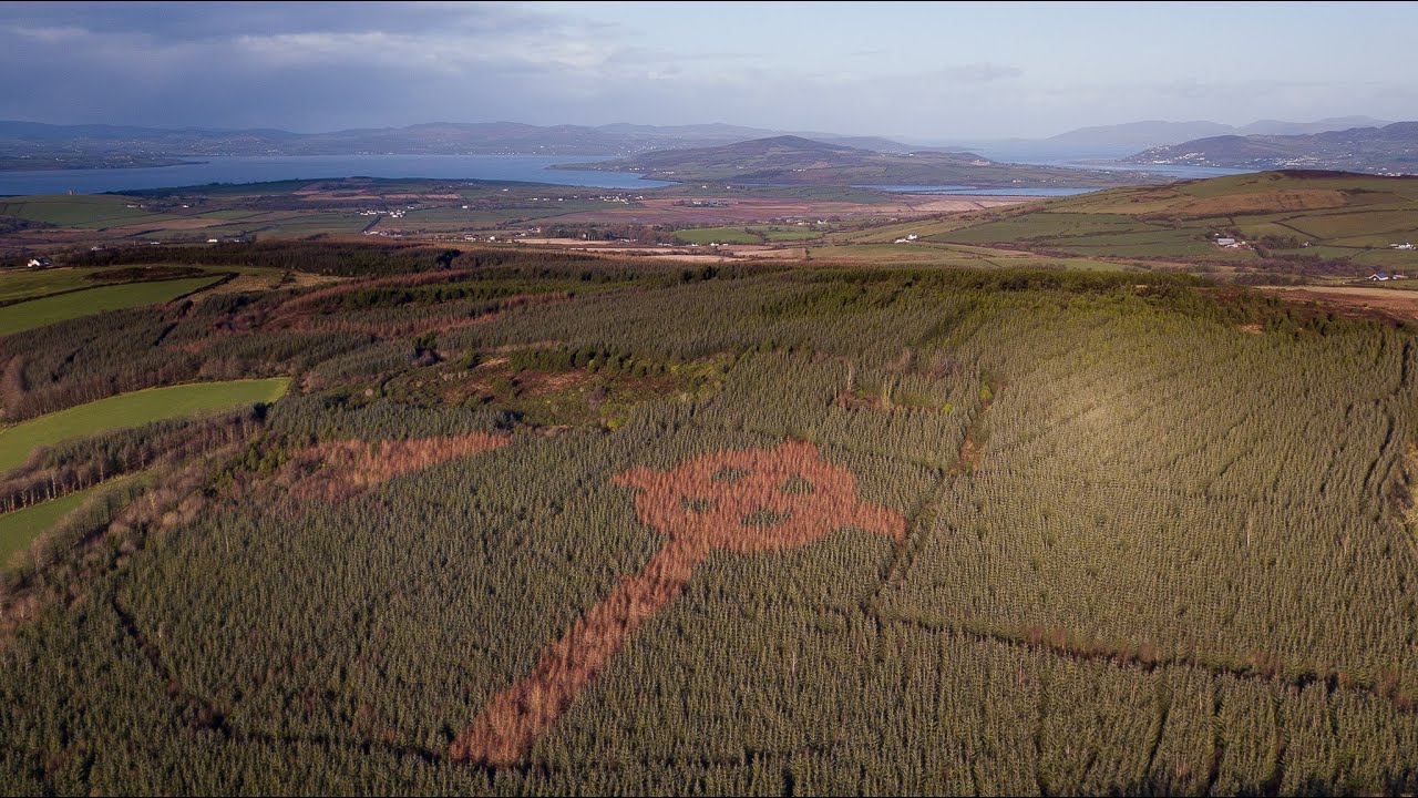 Hidden gem in Irish countryside - The Emery Celtic Cross at Killea, County Donegal - Ireland