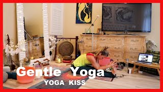 Gentle Beginners Yoga For Back And Neck Pain Kiss Yoga