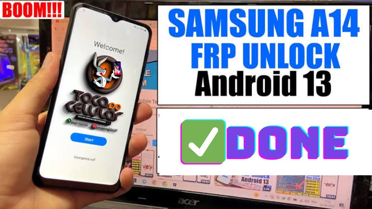 How to Remove Google Account Frp A14 Android 13 Updated How to Remove Google Account Frp A14 Android 13 Updated