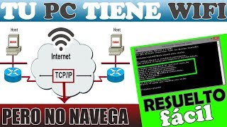 Tengo Conexión a internet pero NO puedo Navegar | Resetea las librerías Winsock | RESUELTO |
