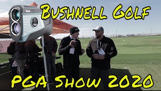 New Products from Bushnell Golf Booth at PGA Demo Day 2020