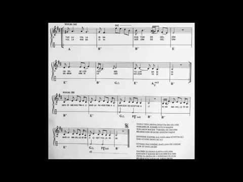 Dağlara Küstüm - Nota Akor Eşlik Video Klibi Dağlara Küstüm - Nota Akor Eşlik Video Klibi