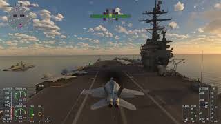 Flight Simulator Top Gun Maverick Expansion Mode - Aircraft Carrier Landing Demo - Xbox Series S