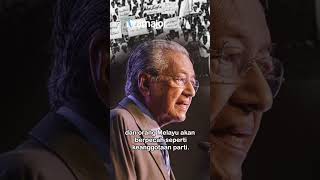 Dr Mahathir Beri Amaran Banyak Payung Besar Akan Pecahkan Orang Melayu