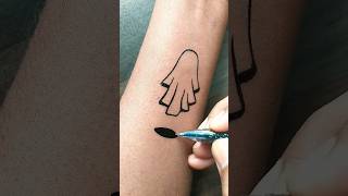 Diy Little Ghost Tattoo.......