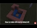 How to build a afk pool (Minecraft 1.17)