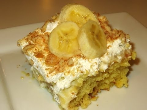 VIDEO : banana pudding poke cake - do you keep up with my blog? check it out for family posts, cooking, pets, and beauty posts! http://www.kjaggers.com *keep up with ...