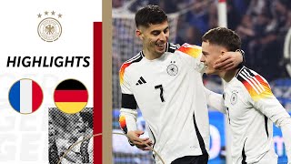 8 seconds!! FASTEST goal in DFB history! | France vs. Germany 0-2 | Highlights |