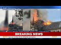 BREAKING: Fire burning at Notre Dame Cathedral in Paris