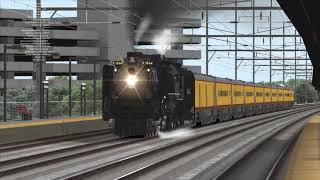Ts2022 Smokebox Union Pacific Fef-3 844 Cab Ride On Amtraks Northeast Corridor Metropark To Philly