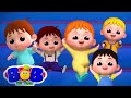 पाँच छोटे बच्चे | paanch chhote bachche | Five Little Babies Hindi Mein | Bob The Train Ke Balgeet