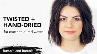 How to Style a Lob with Clay | Bumble and bumble.